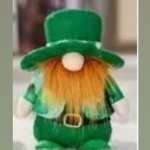ST PATRICKS DAY Mr Or Mrs Ginger Beard Gnome